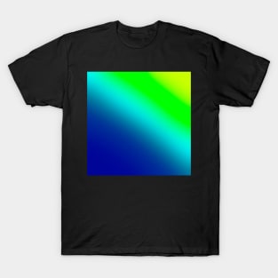 Blue and Green ombre T-Shirt